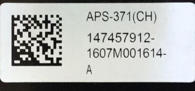 SUB FUENTE PARA TV SONY / NUMERO DE PARTE 1-474-579-72 / 1-893-323-11 / 147457912 / APS-371(CH) / 1607M001614 / MODELO XBR-75Z9D / XBR75Z9D - Imagen 2